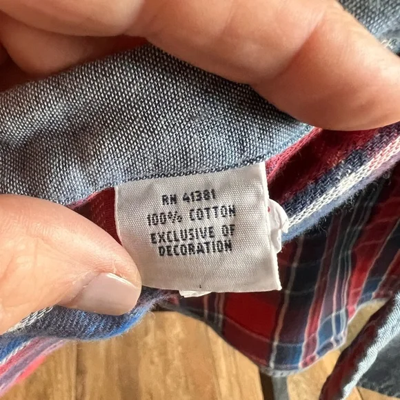 Men’s Ralph Lauren Denim Button Down Long Sleeve w/Flannel Linning - Picture 4 of 9